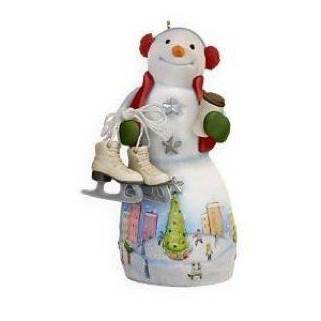 Zak E. Zamboni - Snowtop Lodge (Snowman) ornament collectible [Barcode 795902112608] - Main Image 1