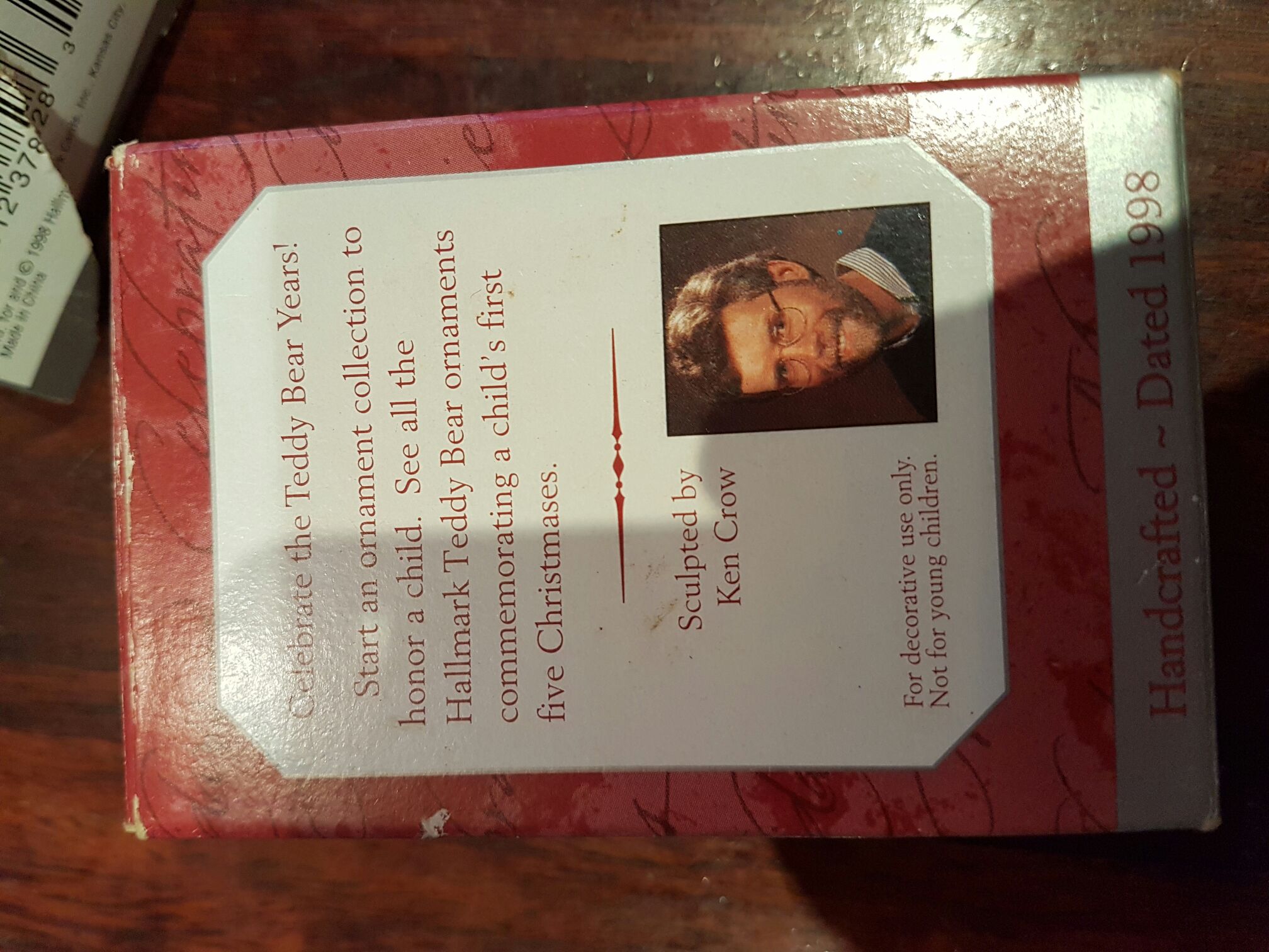 Baby’s Second Christmas  (Child’s Age Collection) ornament collectible [Barcode 015012437591] - Main Image 2