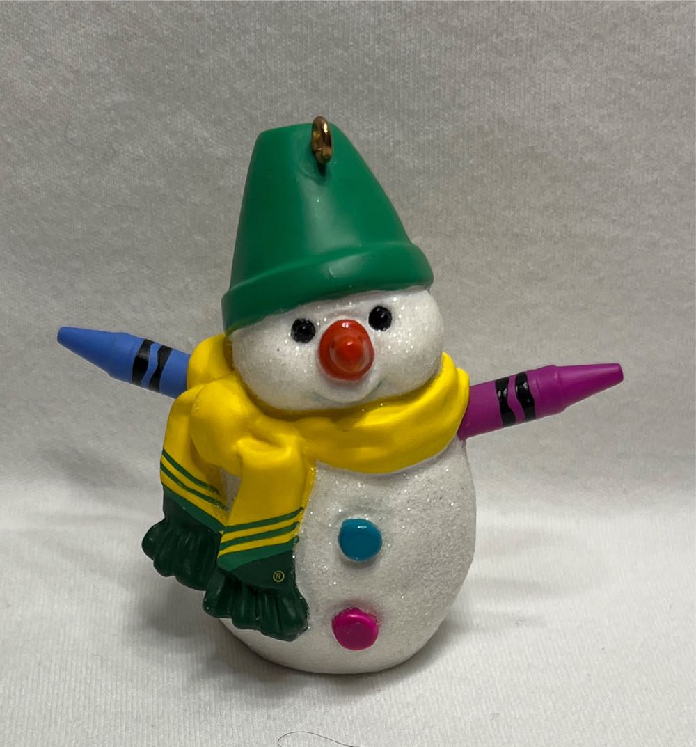 CC07 Rainbow Snowman Special Edition - Crayola Crayons (Crayola Crayons) ornament collectible [Barcode 015012000801] - Main Image 3