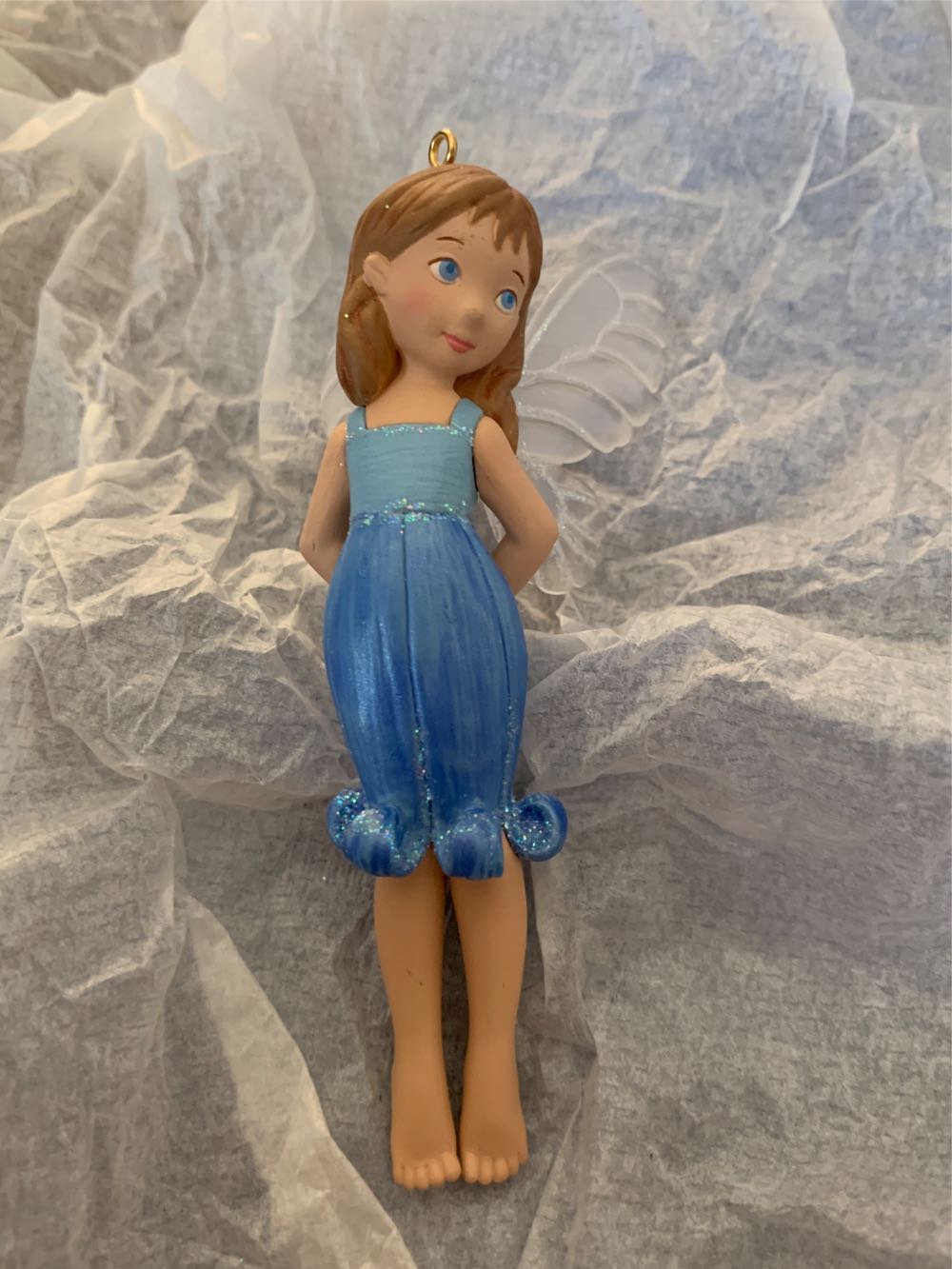Bluebell Fairy #6 - Fairy Messengers (Fairy) ornament collectible [Barcode 795902133917] - Main Image 3