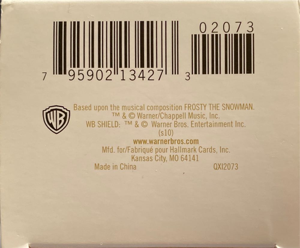 Frosty The Snowman - Magical Kind Of Snow - Frosty The Snowman (Frosty The Snowman) ornament collectible [Barcode 795902134273] - Main Image 3