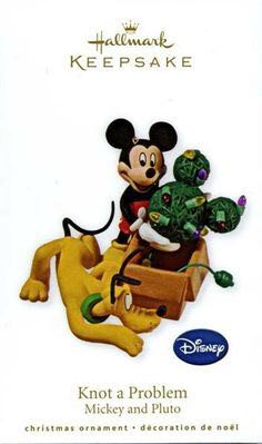 Knot A Problem - Mickey And Pluto (Mickey and Pluto) ornament collectible [Barcode 795902134303] - Main Image 2