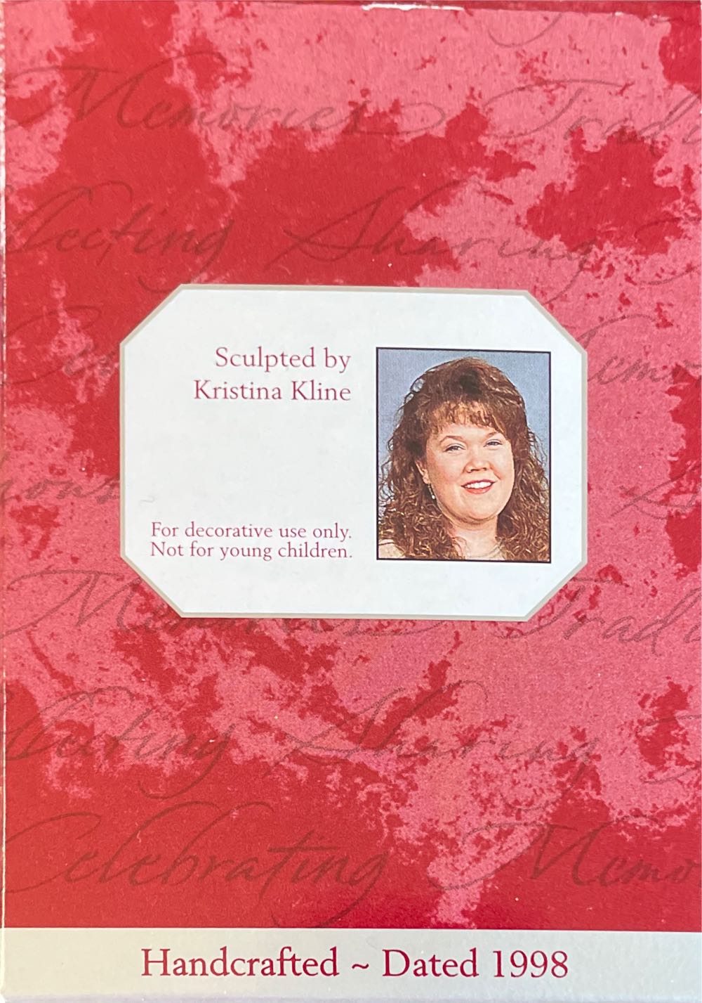 Mom And Dad - 25 Years of Collecting Memories (Mom And Dad) ornament collectible [Barcode 015012437706] - Main Image 2