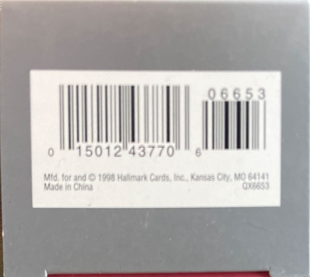 Mom And Dad - 25 Years of Collecting Memories (Mom And Dad) ornament collectible [Barcode 015012437706] - Main Image 3