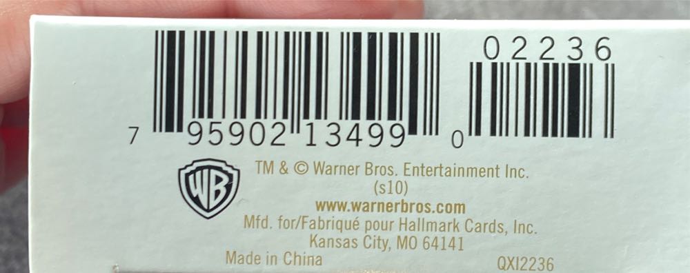 Round-Trip Ticket - Hallmark Keepsake Ornament (The Polar Express) ornament collectible [Barcode 795902134990] - Main Image 3