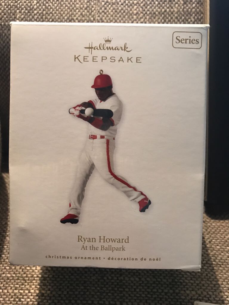 At The Ballpark Ryan Howard #15 - At the Ballpark (Baseball) ornament collectible [Barcode 795902135010] - Main Image 2