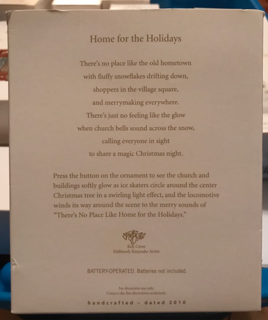 Home for the Holidays mountain* - Home For The Holidays (Home for the Holidays) ornament collectible [Barcode 795902136444] - Main Image 2