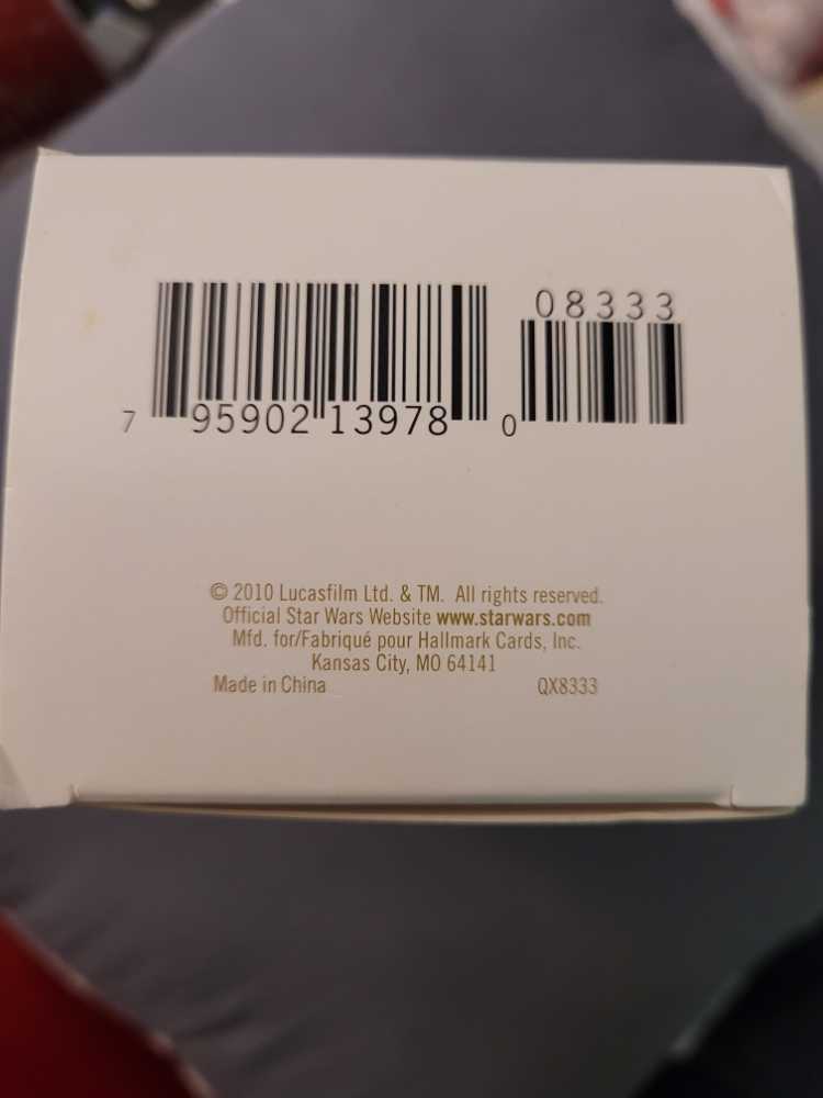 Luke Skywalker - Star Wars: The Empire Strikes Back (Star Wars Series) ornament collectible [Barcode 795902139780] - Main Image 4