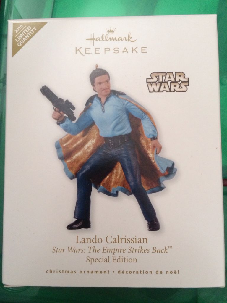 Lando Calrissian - Star Wars: The Empire Strikes Back (Limited Quantity) ornament collectible [Barcode 795902140243] - Main Image 2