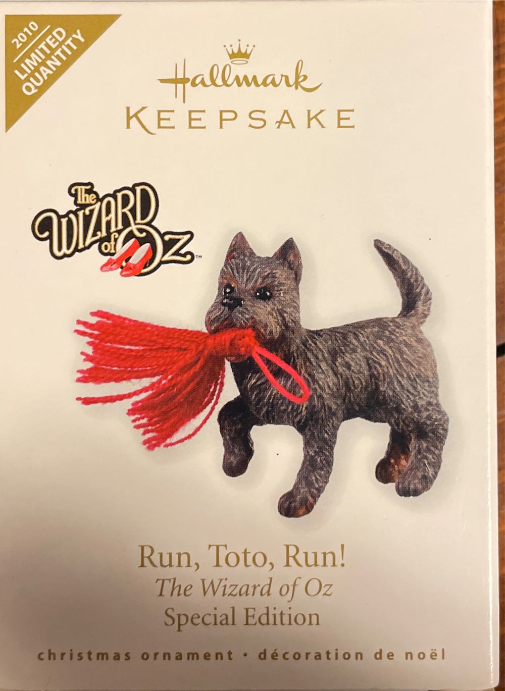 Run, Toto, Run! - The Wizard Of Oz (Limited Quantity) ornament collectible [Barcode 795902140267] - Main Image 4