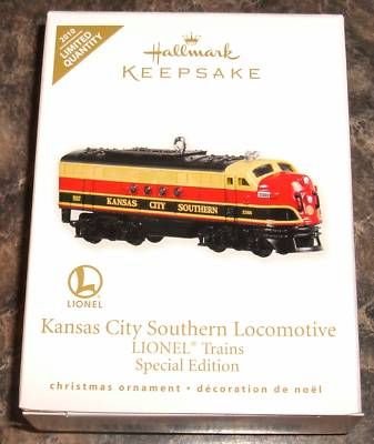 Kansas City Southern Locomotive - Lionel Trains (Limited Quantity) ornament collectible [Barcode 795902140274] - Main Image 1