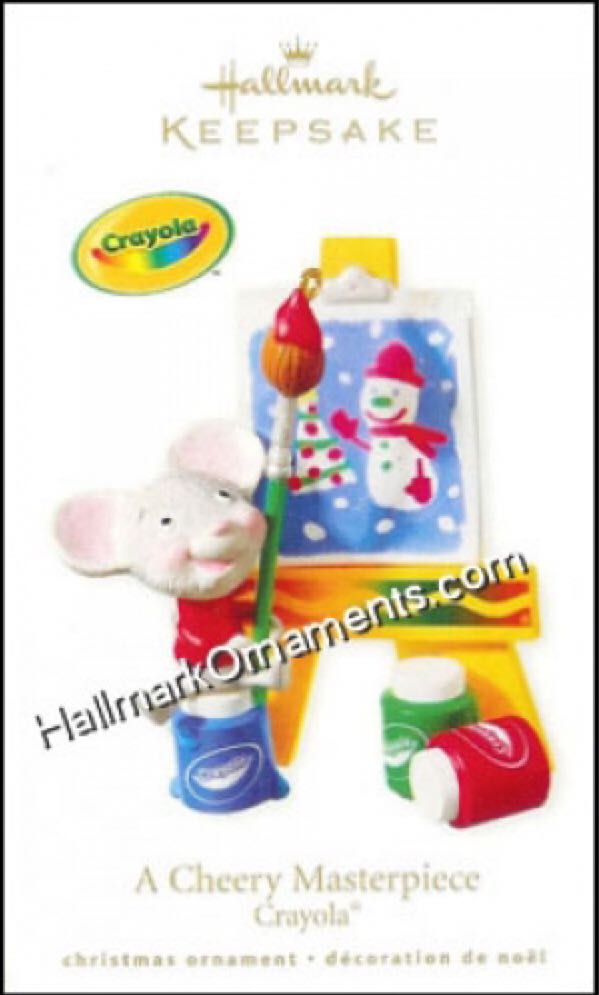 Cheery Masterpiece, A - Crayola Crayons (Crayola) ornament collectible [Barcode 795902140854] - Main Image 1