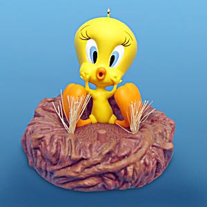 I Tawt I Taw A Puddy Tat Tweety Ornament - Tweety - Looney Tunes (Looney Tunes) ornament collectible [Barcode 795902141530] - Main Image 2