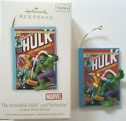 Marvel: The Incredible Hulk And Wolverine - Comic Book Heroes (Marvel Superheroes) ornament collectible [Barcode 795902144920] - Main Image 3