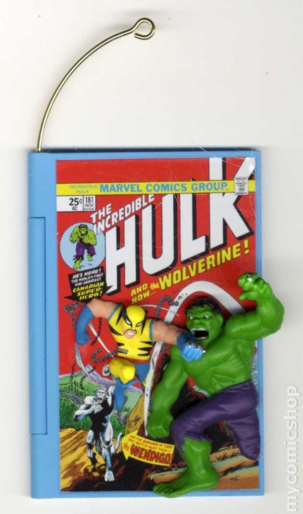 Marvel: The Incredible Hulk And Wolverine - Comic Book Heroes (Marvel Superheroes) ornament collectible [Barcode 795902144920] - Main Image 4