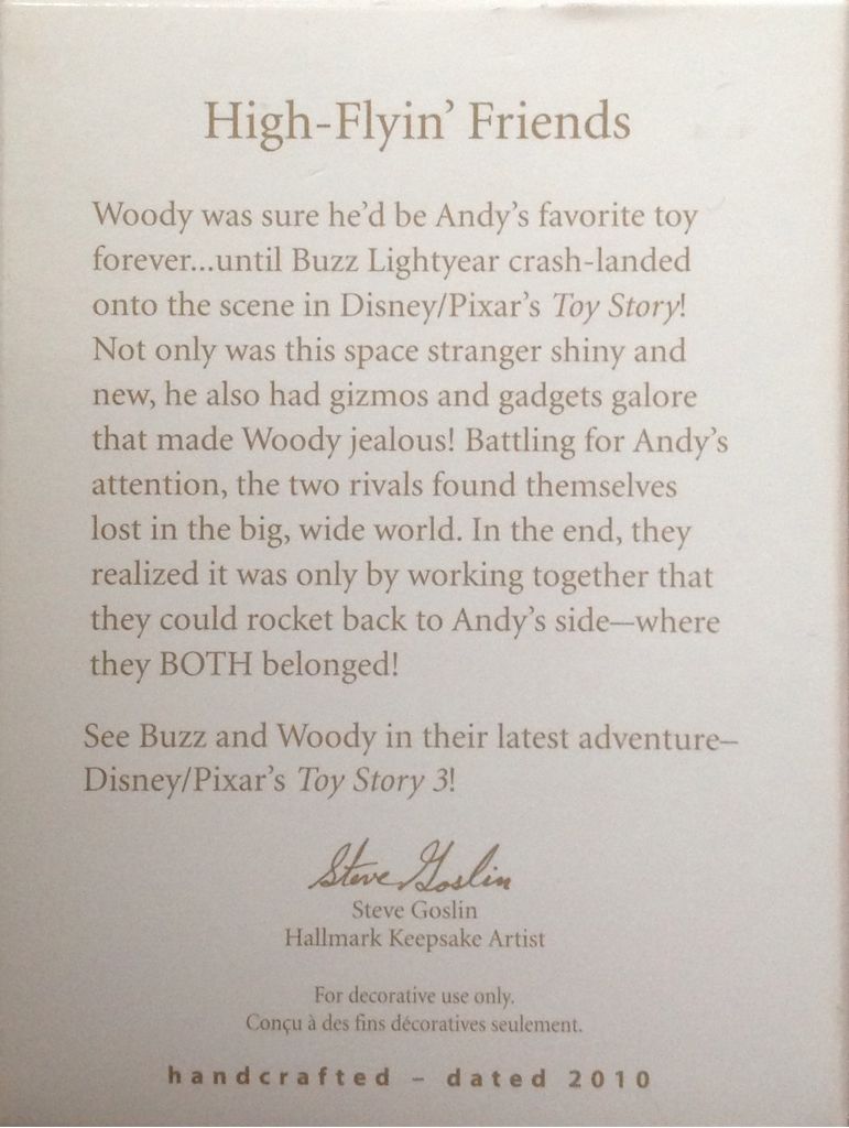 High-Flyin’ Friends - Toy Story (Disney) ornament collectible [Barcode 795902146597] - Main Image 2