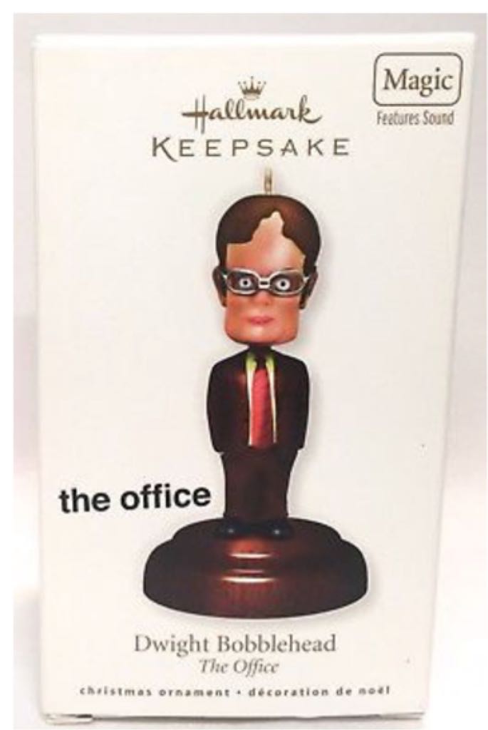 Dwight Bobblehead - The Office (Movies & TV) ornament collectible [Barcode 795902153441] - Main Image 2