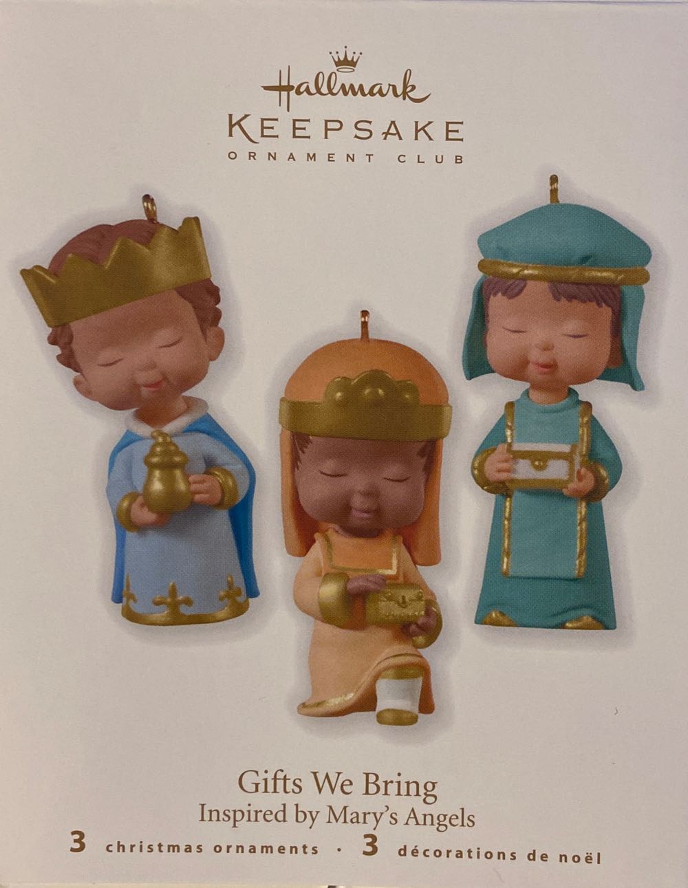 Hallmark Keepsake. Christmas. Mary’s Angels. 2010. Gifts We Bring. Inspired By Mary’s Angels. Sculpted By Robert Chad. - Mary’s Angels (Gifts We Bring) ornament collectible [Barcode 795902155766] - Main Image 2