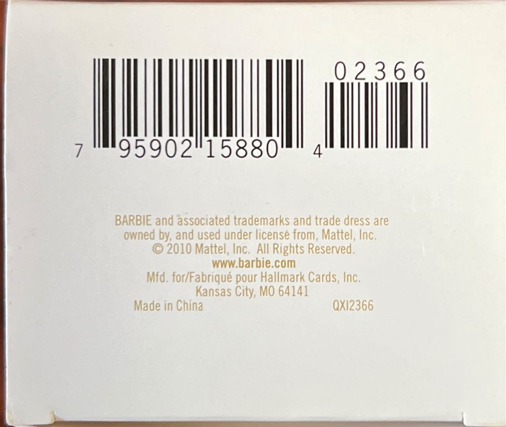 Barbie A Fashion Fairytale - Barbie (Barbie) ornament collectible [Barcode 795902158804] - Main Image 3