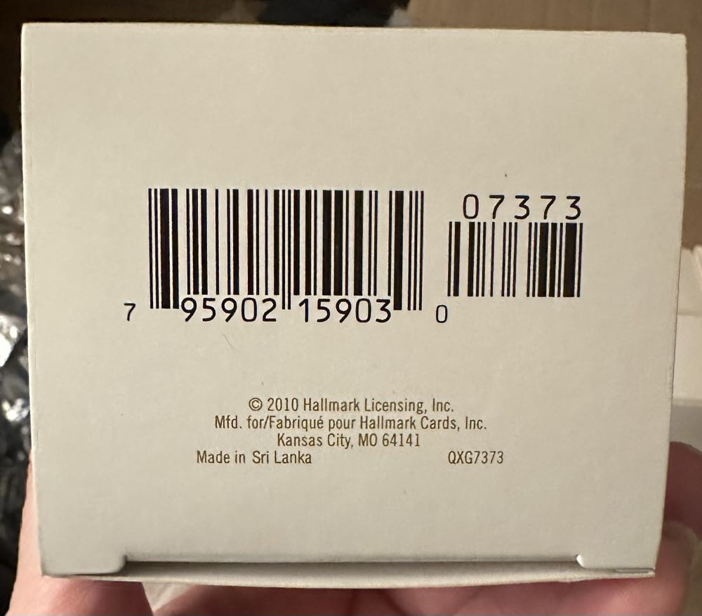 Checking It Twice - Santa (Santa) ornament collectible [Barcode 795902159030] - Main Image 3