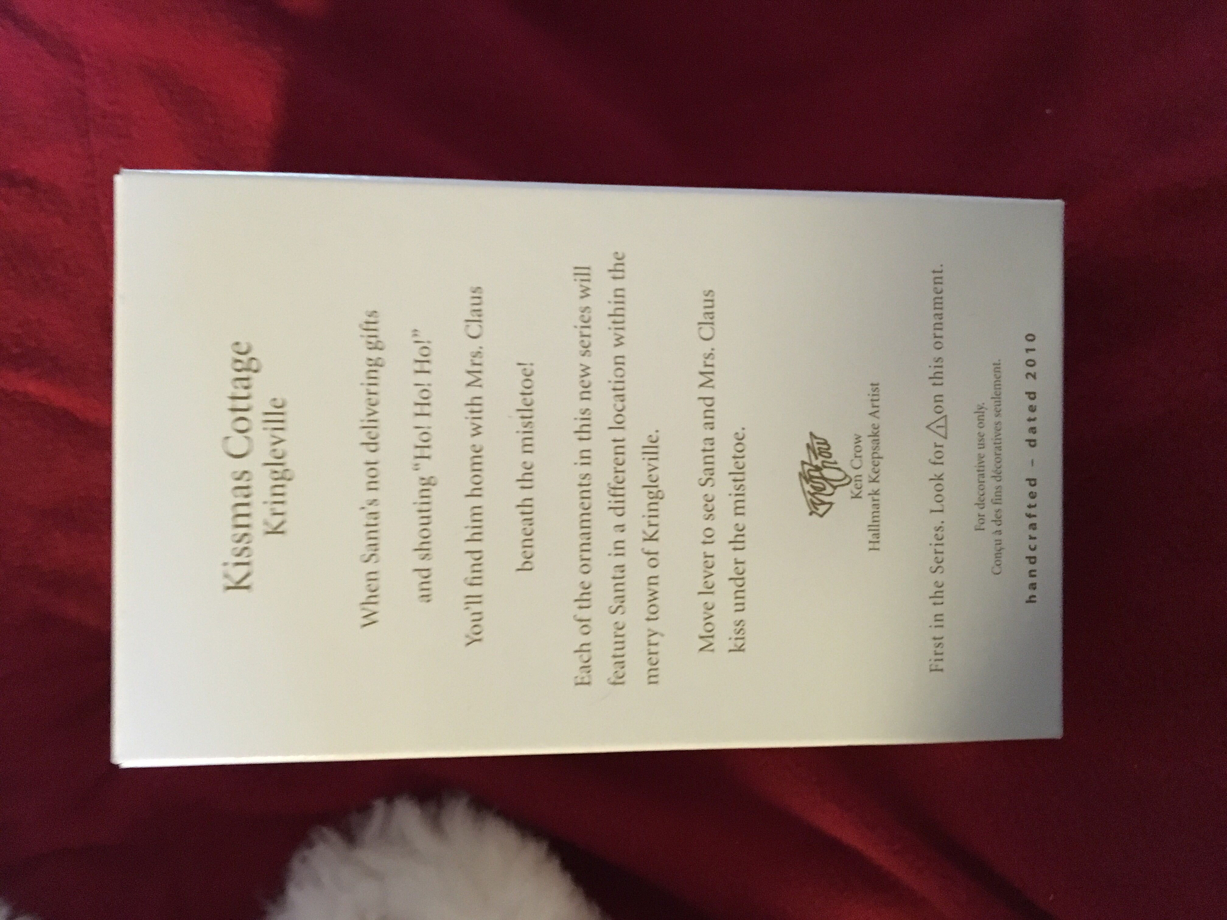 Kissmas Cottage - Kringleville (Kringleville) ornament collectible [Barcode 795902159160] - Main Image 2