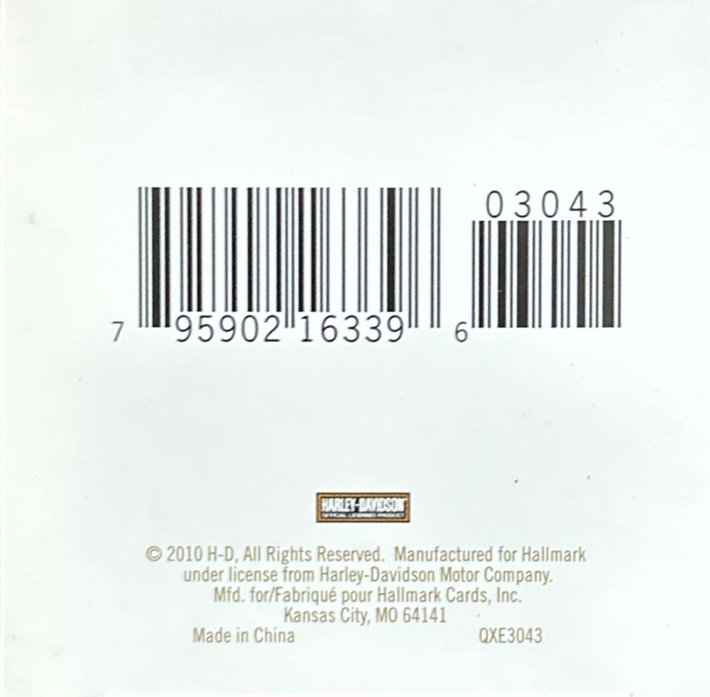 2009 Tri Glide Ultra Classic Inaugural Trike - Harley Davidson Motorcycle Milestones (Harley-Davidson) ornament collectible [Barcode 795902163396] - Main Image 3