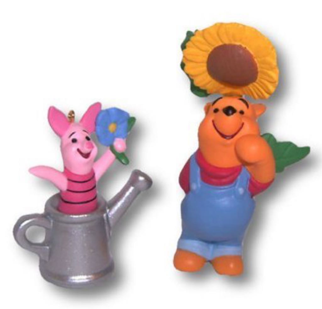 Easter Collection Disney WTP Garden Of Piglet And Pooh - Disney Winnie The Pooh (Disney-Winnie The Pooh) ornament collectible [Barcode 015012449419] - Main Image 2