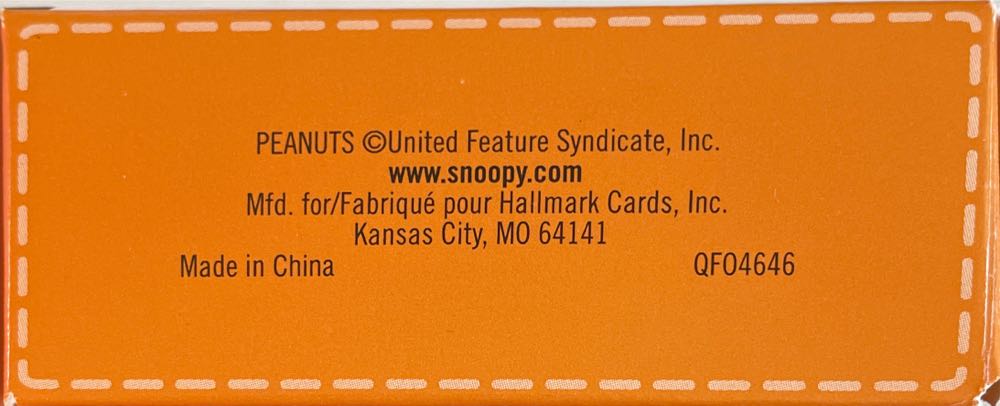 TPG10 Skele-brating Charlie Brown - The Peanuts Gang - The Peanuts Gang (Halloween - The Peanuts Gang) ornament collectible [Barcode 795902163525] - Main Image 4