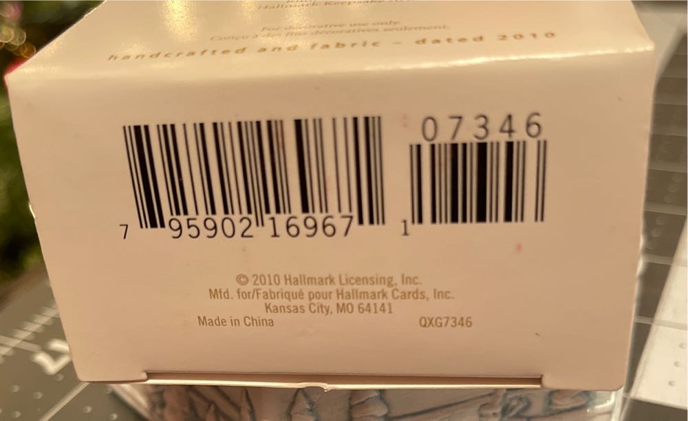 A Cupful Of Wishes - Baking (Snowman) ornament collectible [Barcode 795902169671] - Main Image 3