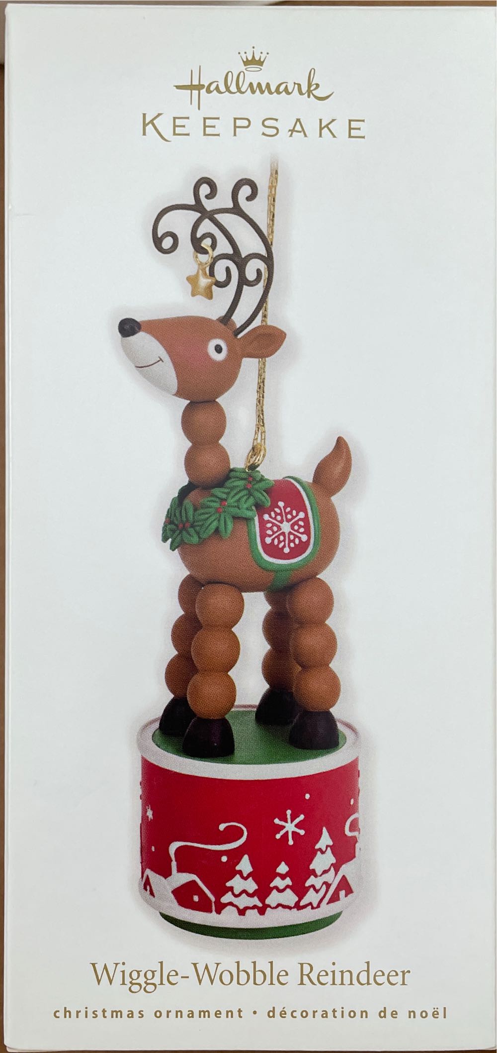 Wiggle-Wobble Reindeer - Reindeer (Toy) ornament collectible [Barcode 795902174651] - Main Image 4