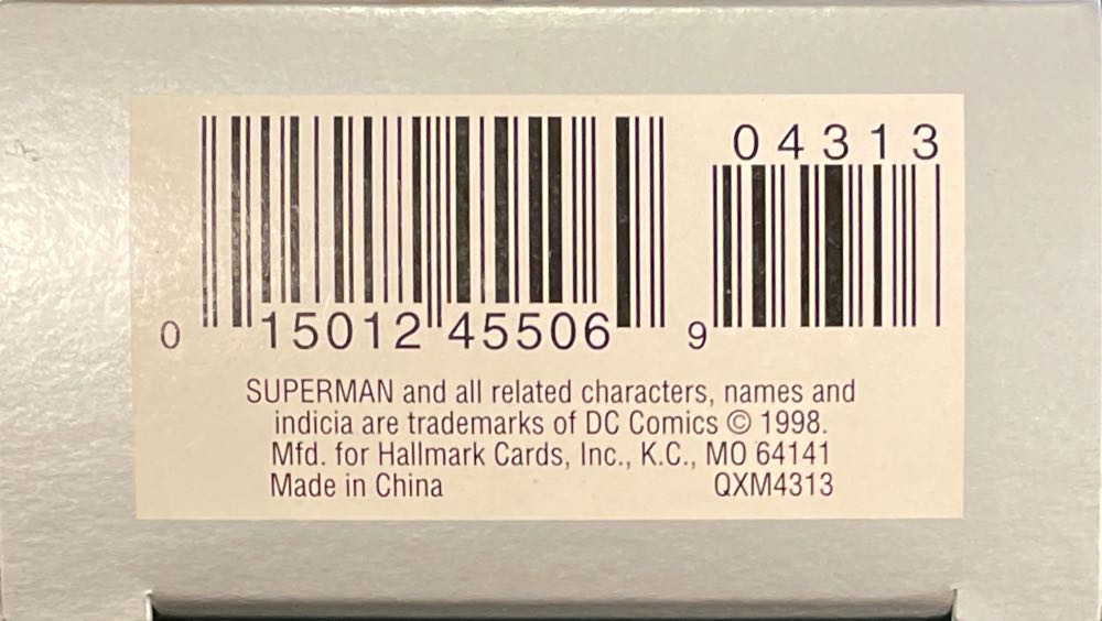 Superman - Marvel (Superman) ornament collectible [Barcode 015012455069] - Main Image 3