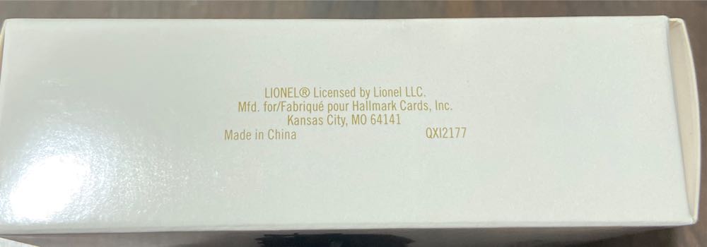 Lionel Whistle Tender - Lionel Trains (Keepsake) ornament collectible [Barcode 795902191535] - Main Image 3