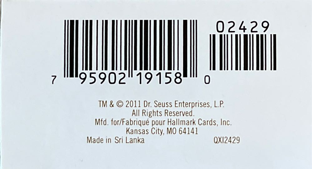 A Shocking Surprise - Dr. Seuss Books (Dr. Seuss) ornament collectible [Barcode 795902191580] - Main Image 3