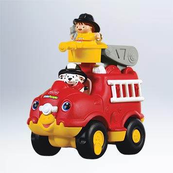 Little People Lil’ Movers Fire Truck - Fisher-Price (Toys & Games) ornament collectible [Barcode 795902191658] - Main Image 1