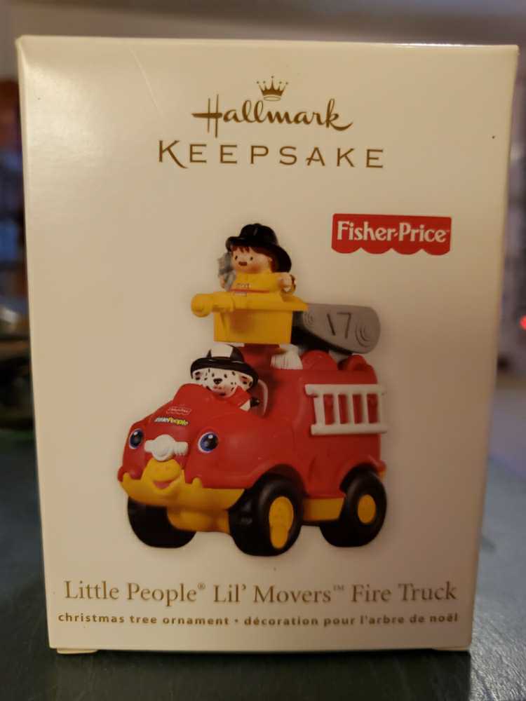 Little People Lil’ Movers Fire Truck - Fisher-Price (Toys & Games) ornament collectible [Barcode 795902191658] - Main Image 2