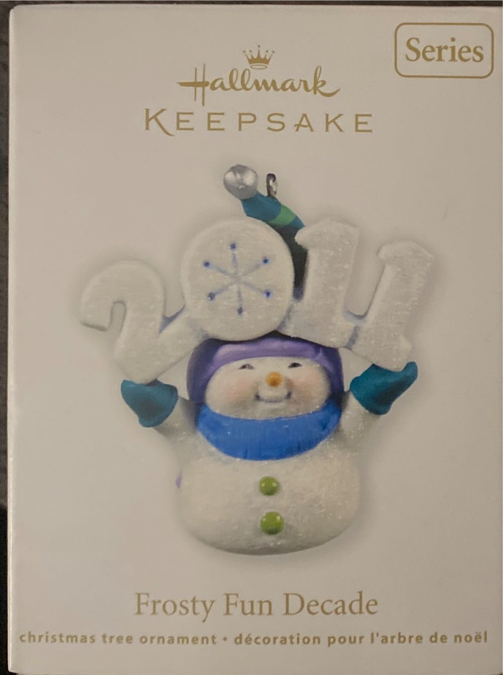 Frosty Fun Decade #2 (2011) - Frosty Fun Decade (Snowmen) ornament collectible [Barcode 795902191894] - Main Image 3