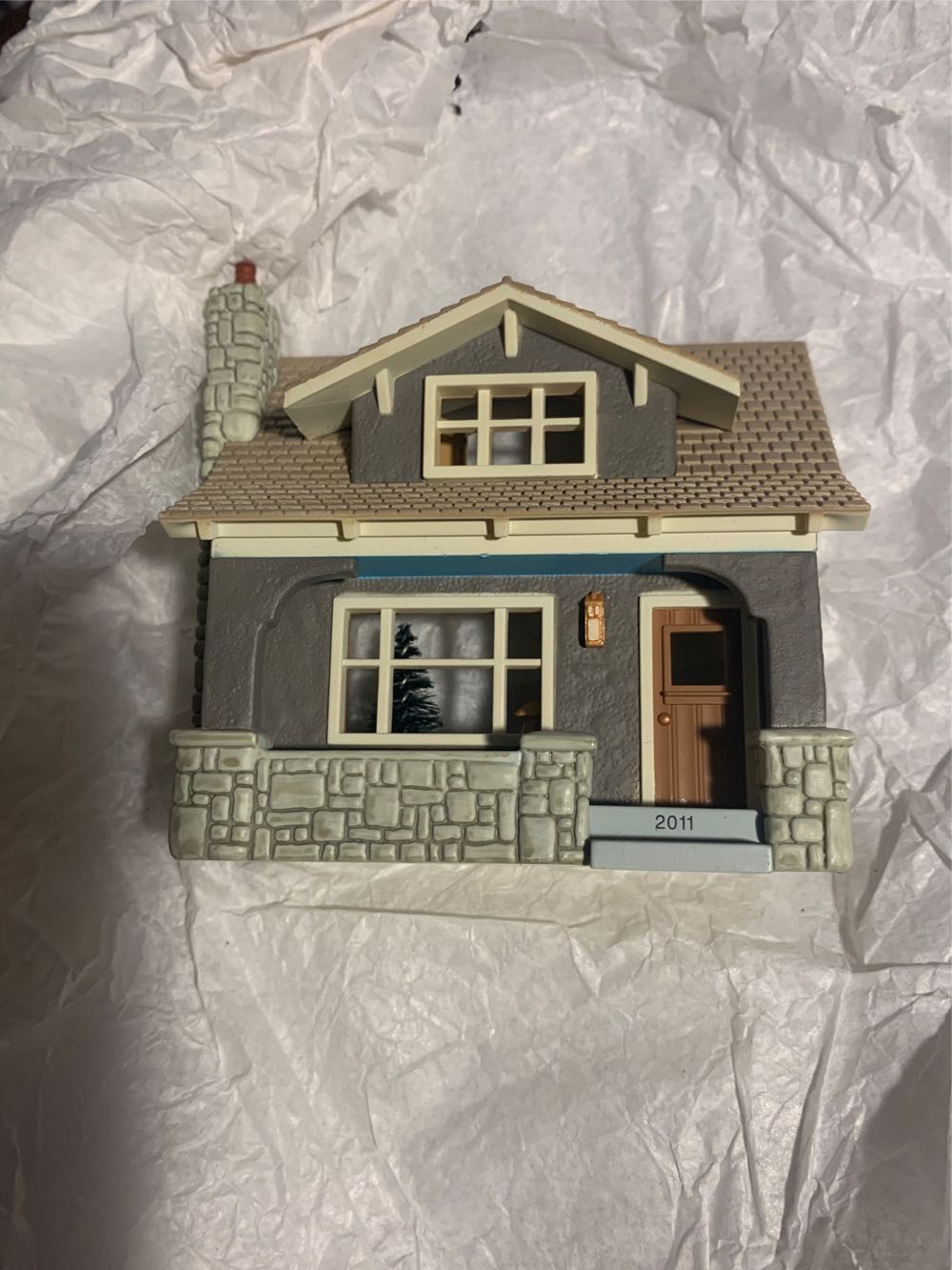 NH#28 - Arts And Crafts Bungalow - Nostalgic Houses & Shops (Nostalgic Houses & Shops) ornament collectible [Barcode 795902191917] - Main Image 3