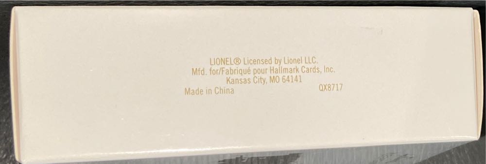 726 Berkshire Steam Loc16 2011 Hallmark Ornament - QX8717 - Lionel Trains (Lionel Trains) ornament collectible [Barcode 795902191948] - Main Image 3