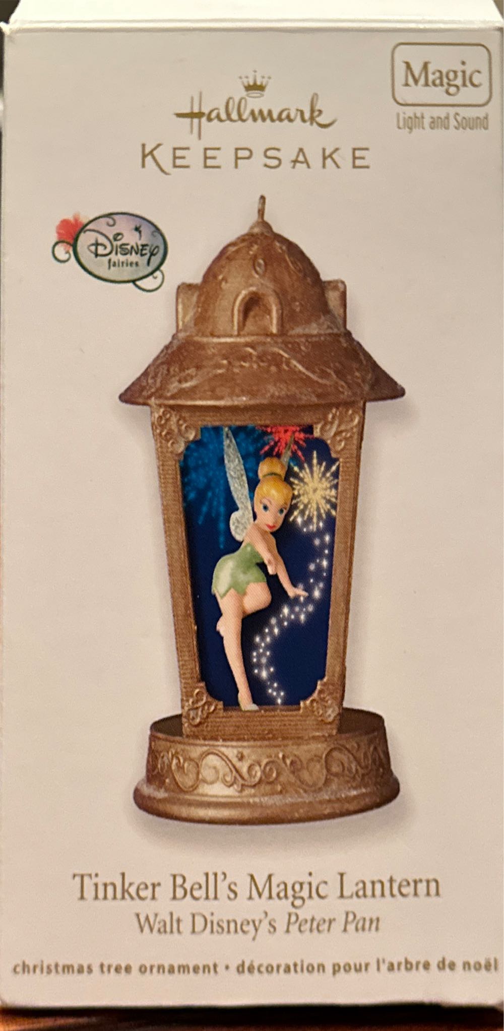 Tinker Bell’s Magic Lantern - Disney Peter Pan (Disney) ornament collectible [Barcode 795902194871] - Main Image 3