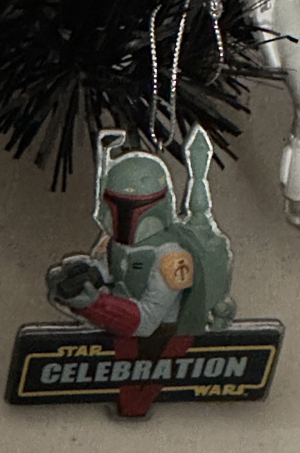 Boba Fett & Yoda Set of 2 - SW Celebration V - HMK (Star Wars (non-keepsake)) ornament collectible [Barcode 795902197513] - Main Image 3