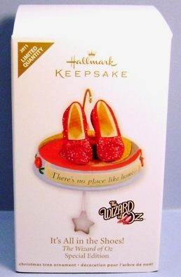 It’s All in the Shoes! - The Wizard Of Oz (Movies) ornament collectible [Barcode 795902197629] - Main Image 1
