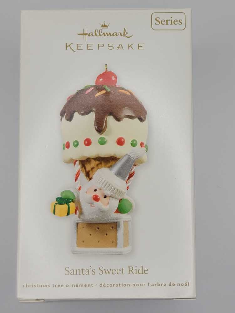 Santa’s Sweet Ride #5 - Santa’s Sweet Ride (Hallmark Keepsake Collectors Series) ornament collectible [Barcode 795902197759] - Main Image 3