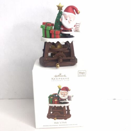Hide N Peek - Santa (Magic - Sound & Motion) ornament collectible [Barcode 795902197995] - Main Image 4