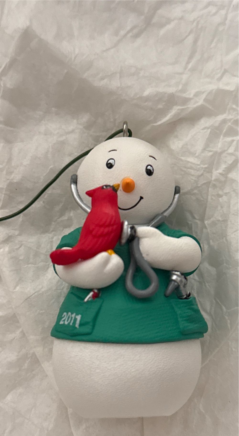 Doctor Snowman - Kindhearted Caregivers (Nurse) ornament collectible [Barcode 795902198015] - Main Image 4
