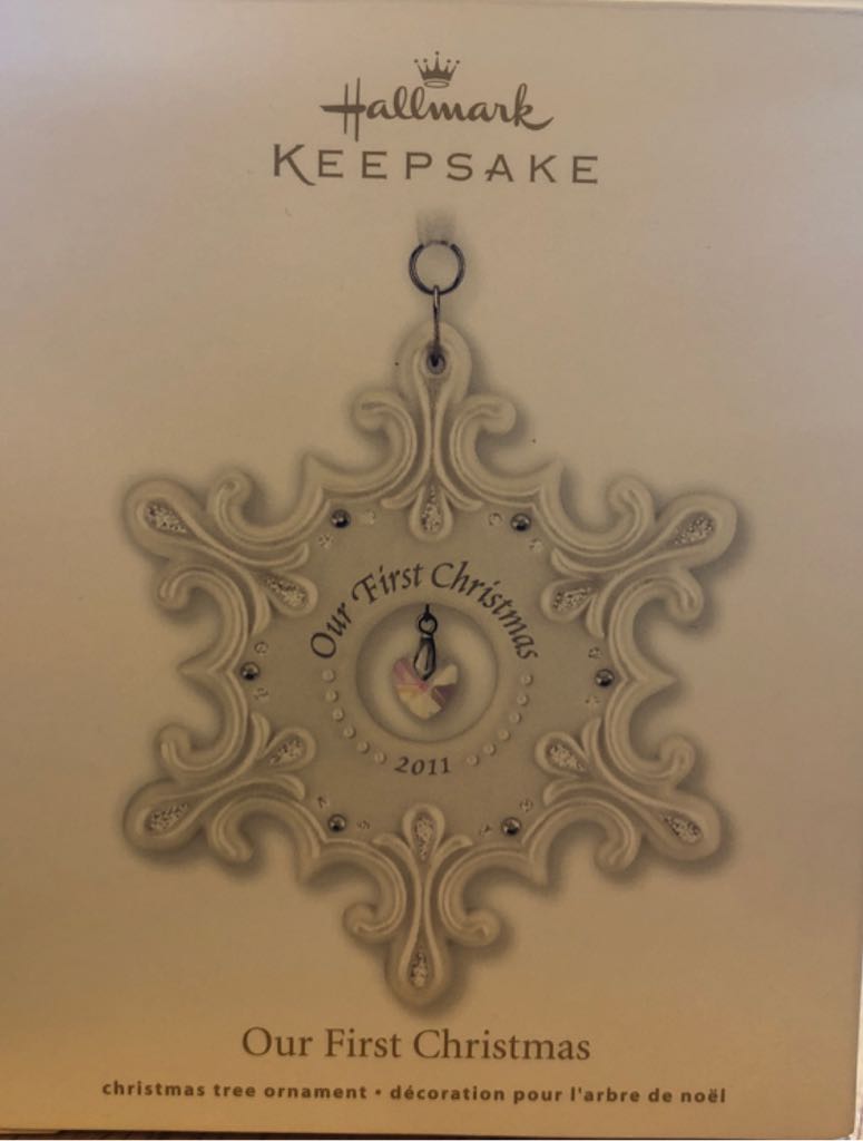 Our First Christmas   (Christmas Ornament) ornament collectible [Barcode 795902199272] - Main Image 1