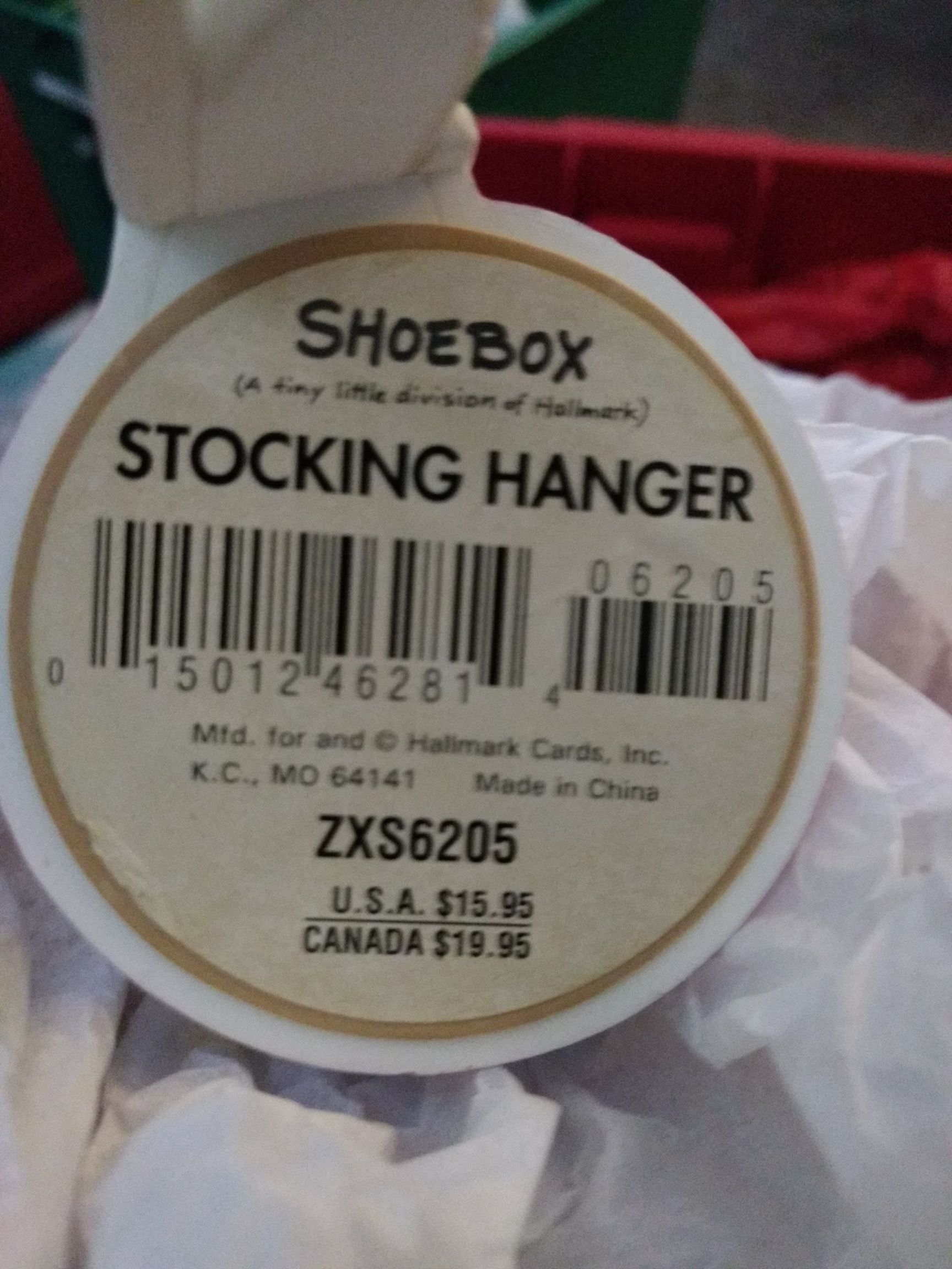 Maxine Stocking Holder  ornament collectible [Barcode 015012462814] - Main Image 2