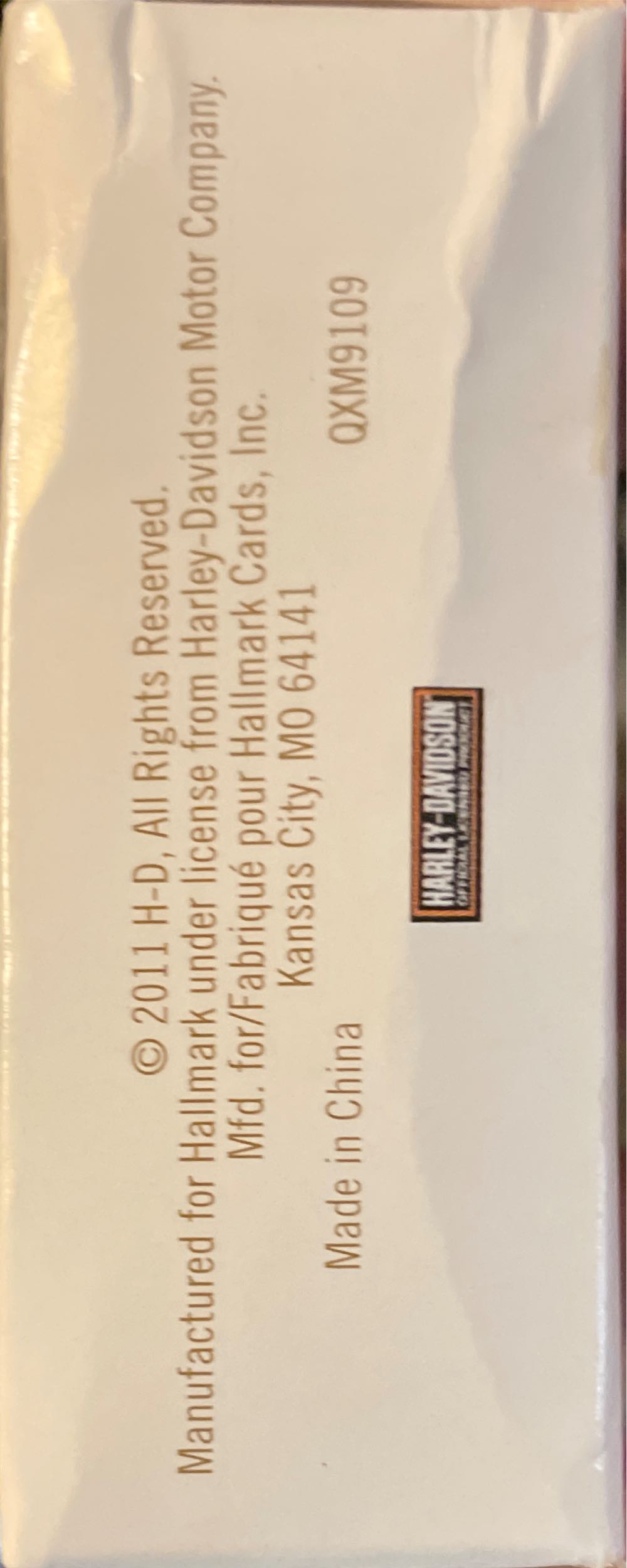 1991 FXDB Sturgis - Harley-Davidson Miniature (Keepsake Miniature) ornament collectible [Barcode 795902202644] - Main Image 3