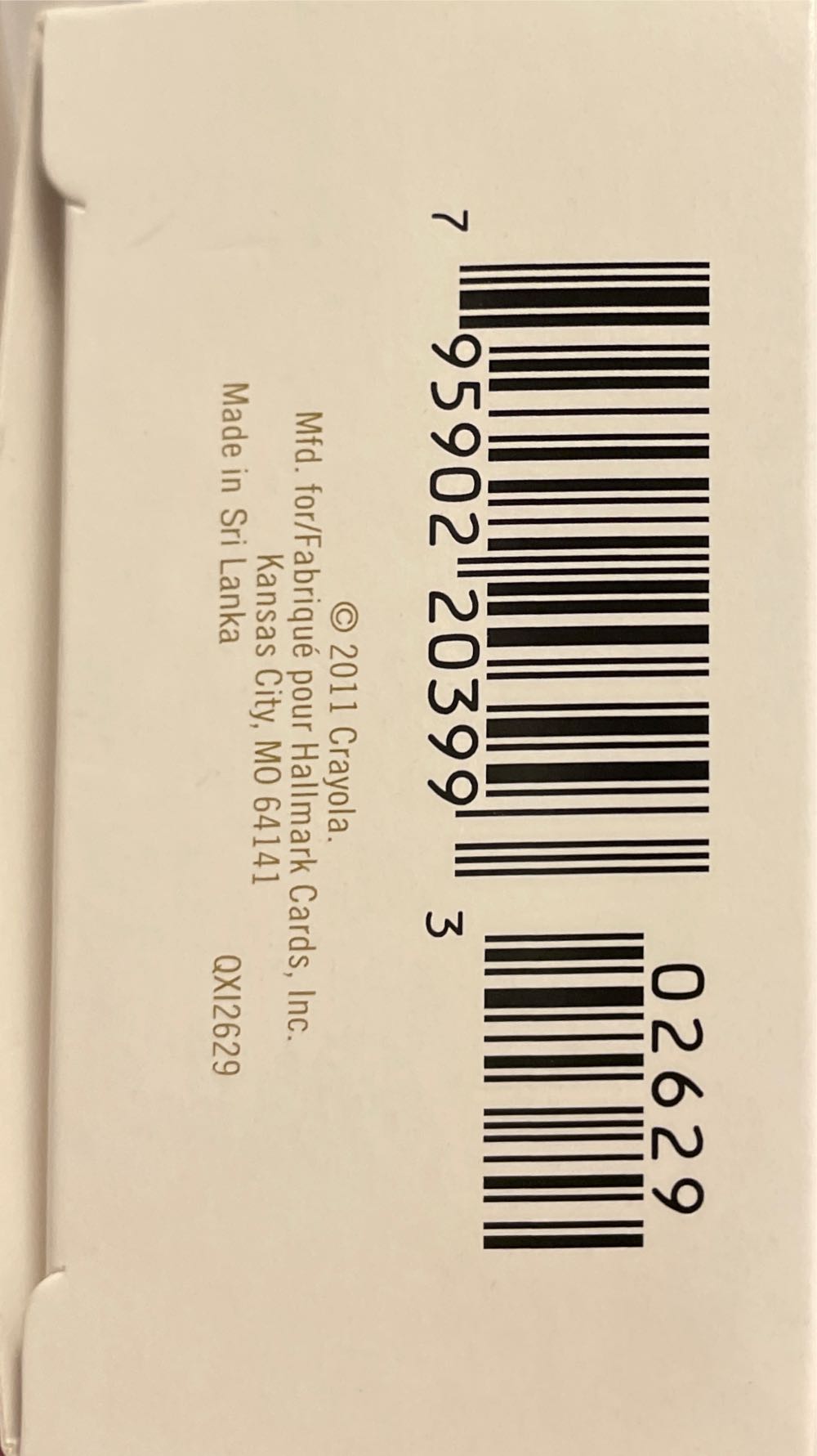 CC’11 One Colorful Sled - Crayola Crayons (Crayola) ornament collectible [Barcode 795902203993] - Main Image 4