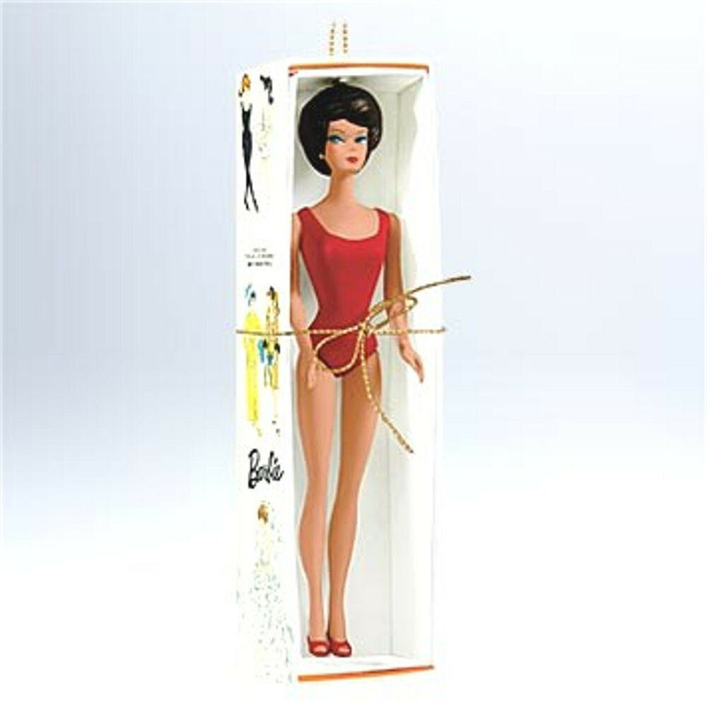 Brunette Bubble Cut - Barbie (Barbie) ornament collectible [Barcode 795902204075] - Main Image 2