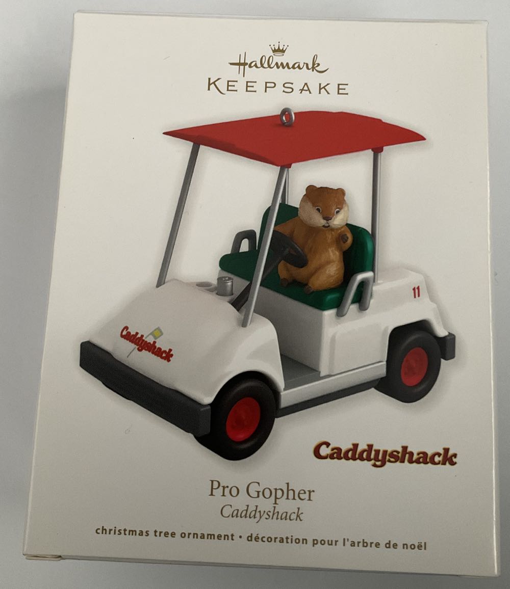 Caddyshack: Pro Gopher 2011 Ornament - Caddyshack (Renegade Rodent) ornament collectible [Barcode 795902204150] - Main Image 3
